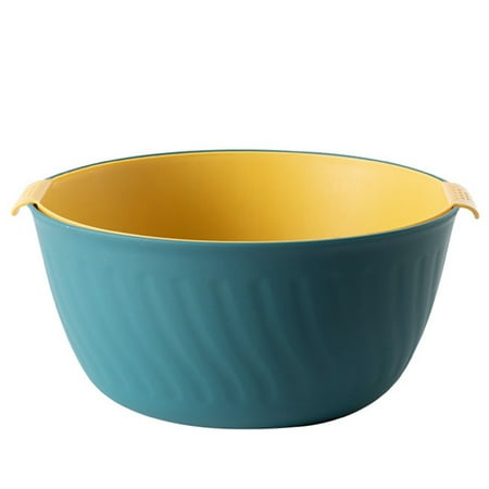 Food Storage Basket Kitchen Circular Rotating Washing and Watering Basket Double Layer Multifunctional Fruit Basket D
Food Storage Basket Kitchen Circular Rotating Washing and Watering Basket Double Layer Multifunctional Fruit Basket D