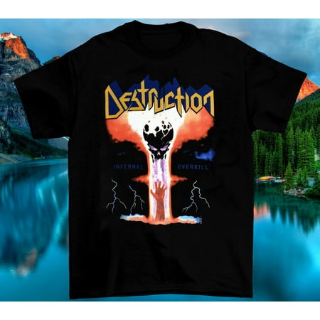 DESTRUCTION Infernal Overkill Gift For Fan Black All Size S to 4XL T-Shirt AC396