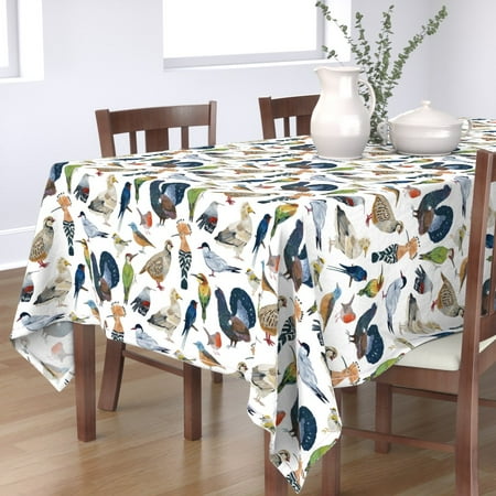 Cotton Sateen Tablecloth 70 Square - Bird Species Birds Rainbow Robin Woodpecker Scientific Print Custom Table Linens by Spoonflower
Cotton Sateen Tablecloth 70 Square - Bird Species Birds Rainbow Robin Woodpecker Scientific Print Custom Table Linens by Spoonflower