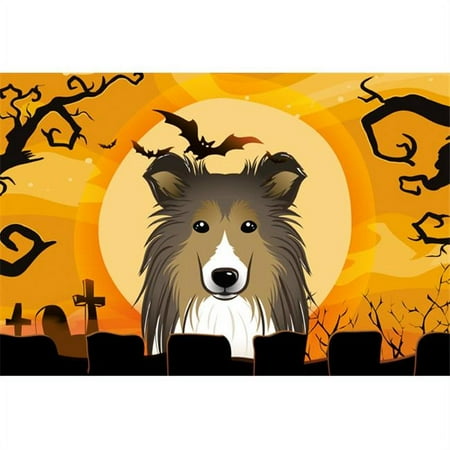 Halloween Sheltie Fabric Placemat 
Halloween Sheltie Fabric Placemat