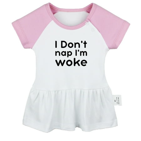 I Don t Nap I m Woke Funny Dresses For Baby Newborn Babies Skirts Infant Princess Dress 0-24M Kids Graphic Clothes (Pink Raglan Dresses 18-24 Months)
I Don t Nap I m Woke Funny Dresses For Baby Newborn Babies Skirts Infant Princess Dress 0-24M Kids Graphic Clothes (Pink Raglan Dresses 18-24 Months)