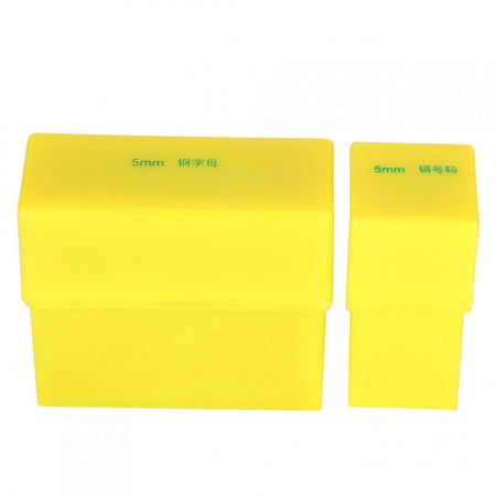 36Pcs Stamping Punch Tool Number(08209;9) Letter (A8209;Z8209;) High Carbon Steel 2Pcs Box(5mm )
36Pcs Stamping Punch Tool Number(08209;9) Letter (A8209;Z8209;) High Carbon Steel 2Pcs Box(5mm )