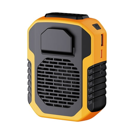 Mini Waist Clip Fan With 6000mah Battery Hands-Free Wearable Necklace Fan 3 Speeds Fan Belt Fan Emergency Power Bank for Sports Running Travel Camping
Mini Waist Clip Fan With 6000mah Battery Hands-Free Wearable Necklace Fan 3 Speeds Fan Belt Fan Emergency Power Bank for Sports Running Travel Camping