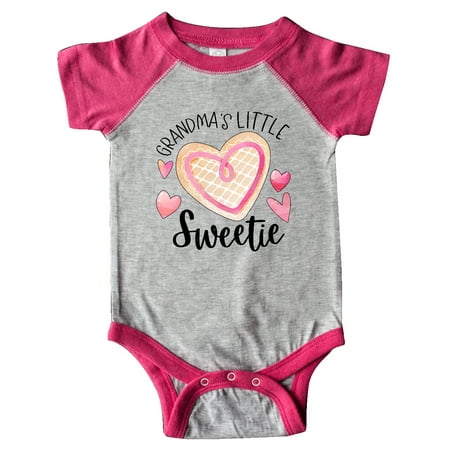 Inktastic Grandma s Little Sweetie with Pink Heart Cookie Gift Baby Boy or Baby Girl Bodysuit
Inktastic Grandma s Little Sweetie with Pink Heart Cookie Gift Baby Boy or Baby Girl Bodysuit