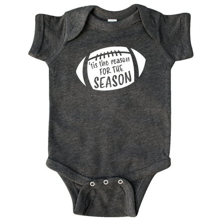 Inktastic Tis the Reason for the Season White Football Silhouette Gift Baby Boy or Baby Girl Bodysuit
Inktastic Tis the Reason for the Season White Football Silhouette Gift Baby Boy or Baby Girl Bodysuit