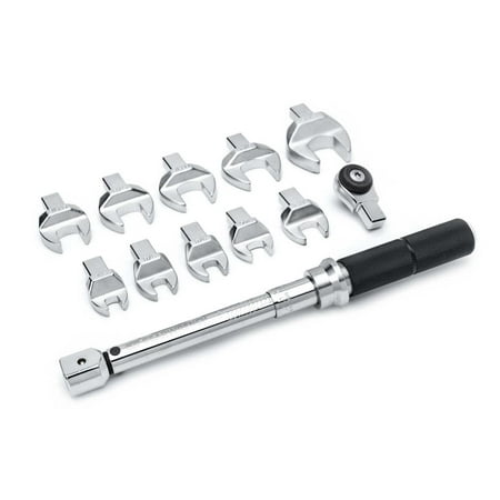 Gearwrench 12 Pc 1/4 Drive Sae Open End Interchangeable Torque Wrench Set
