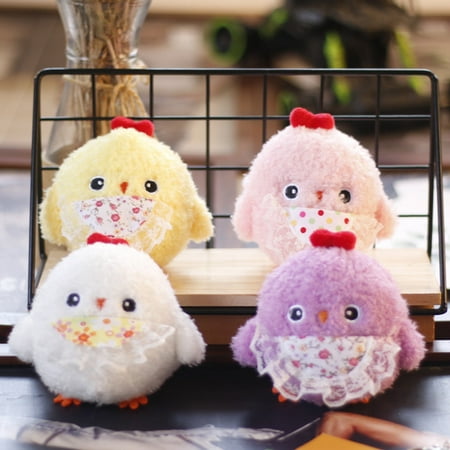 Anvazise 10cm Plush Keychain Fully Filled Cozy Touch Soft Cute Cartoon Doll Exquisite Hanging Ornament Lightweight Cartoon Chick Doll Plush Key Pendant Stuffed Animal Doll Birthday Gift Purple
Anvazise 10cm Plush Keychain Fully Filled Cozy Touch Soft Cute Cartoon Doll Exquisite Hanging Ornament Lightweight Cartoon Chick Doll Plush Key Pendant Stuffed Animal Doll Birthday Gift Purple