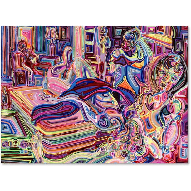 Trademark Fine Art "Afterparty" Canvas Art by Josh Byer