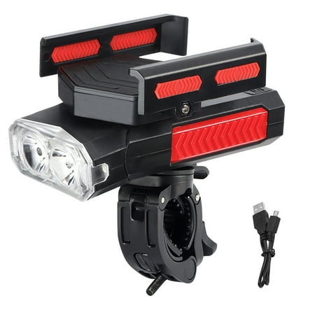 Bike Light T6 5\-in\-1 360 Degrees Adjustable Light Handlebar 400 Waterproof Riding Lamp 2000/4000mAh Dropshipping Red black 4000mAh
Bike Light T6 5\-in\-1 360 Degrees Adjustable Light Handlebar 400 Waterproof Riding Lamp 2000/4000mAh Dropshipping Red black 4000mAh