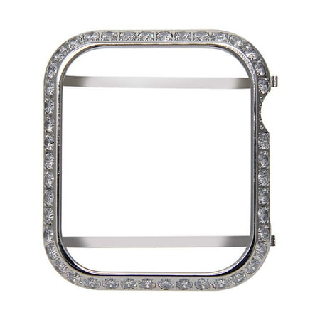 44mm Luxury Jewelry Class Case for Watch Protector Case Crystal Diamonds Frame Watch Cover for Series 4 Shell(Silver)
44mm Luxury Jewelry Class Case for Watch Protector Case Crystal Diamonds Frame Watch Cover for Series 4 Shell(Silver)