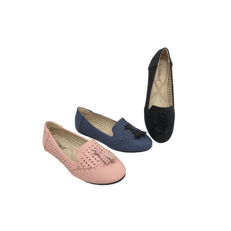 Women s Fashion Comfort Flats W/Tassle