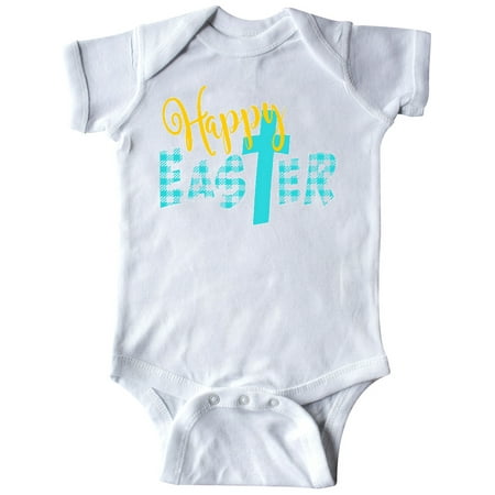 Inktastic Happy Easter with Cross in Teal Plaid Gift Baby Boy or Baby Girl Bodysuit
Inktastic Happy Easter with Cross in Teal Plaid Gift Baby Boy or Baby Girl Bodysuit