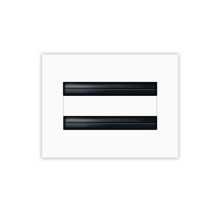 BUILDMART - 6x4 Modern AC Vent Cover - Decorative White Air Vent - Standard Linear Slot Diffuser - Register Grille for Ceiling Walls & Floors
BUILDMART - 6x4 Modern AC Vent Cover - Decorative White Air Vent - Standard Linear Slot Diffuser - Register Grille for Ceiling Walls & Floors