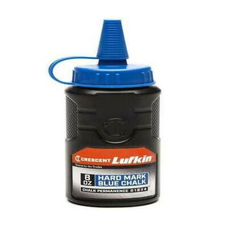 4PK Crescent CB08BA Lufkin HardMark Blue Chalk Refill 8 Oz