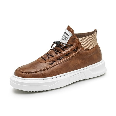 Skate Shoes for Men High-Top Fashion Casual Sneakers Comfortable Walking Shoes
Skate Shoes for Men High-Top Fashion Casual Sneakers Comfortable Walking Shoes