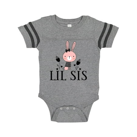 Inktastic Little Sister Girl Bunny Lil Sis Gift Baby Girl Bodysuit
Inktastic Little Sister Girl Bunny Lil Sis Gift Baby Girl Bodysuit