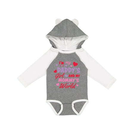Inktastic Valentine s Day I m My Daddy s Girl and My Mommy s World Gift Baby Girl Long Sleeve Bodysuit
Inktastic Valentine s Day I m My Daddy s Girl and My Mommy s World Gift Baby Girl Long Sleeve Bodysuit