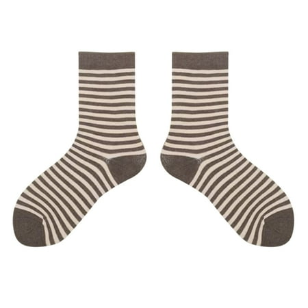 Women s Short Socks Females To Keep Warm Sock Stripe Lightweight Cotton Socks