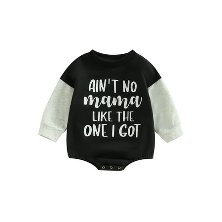 Infant Baby Boy Fall Romper Long Sleeve Round Neck Letters Print Crotch Buttons Casual Short Jumpsuit
Infant Baby Boy Fall Romper Long Sleeve Round Neck Letters Print Crotch Buttons Casual Short Jumpsuit