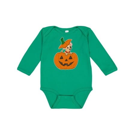Inktastic Halloween Chihuahua in Pumpkin Gift Baby Boy or Baby Girl Long Sleeve Bodysuit
Inktastic Halloween Chihuahua in Pumpkin Gift Baby Boy or Baby Girl Long Sleeve Bodysuit