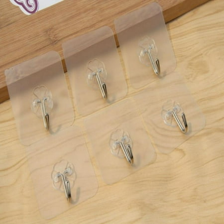 6Pcs Wall Transparent Hook Clear Seamless No Scratch Waterproof Multi-Purpose Hooks for Bathroom Kitchen
6Pcs Wall Transparent Hook Clear Seamless No Scratch Waterproof Multi-Purpose Hooks for Bathroom Kitchen
