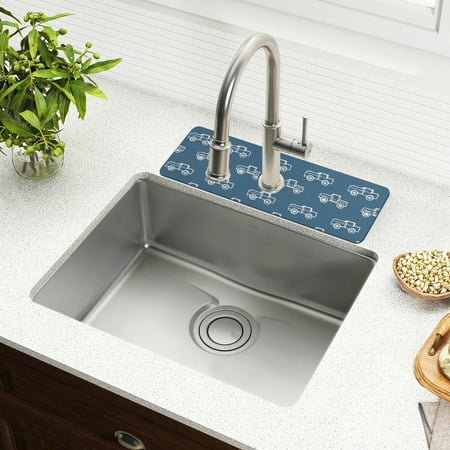 Faucet Mat for Kitchen Sink 15 Sink Splash Guard Mat Super Absorbent Fast Drying Drain Pad Outline Cars
Faucet Mat for Kitchen Sink 15 Sink Splash Guard Mat Super Absorbent Fast Drying Drain Pad Outline Cars