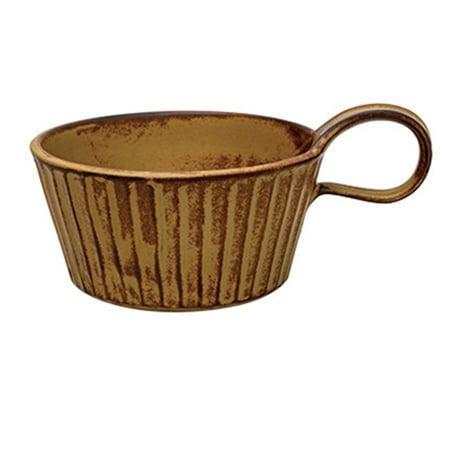 Japanese Style Ceramic Coffee Mug Handpainted Creative Gift Handgrip Large Capacity Glazed 350ml Milk Mug Breakfast Cup for Household Party Brown
Japanese Style Ceramic Coffee Mug Handpainted Creative Gift Handgrip Large Capacity Glazed 350ml Milk Mug Breakfast Cup for Household Party Brown