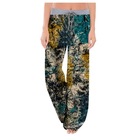 Frehsky pants for women Women Casaul Comfy Stretch Print Drawstring Wide Leg Long Pants Trousers Pajamas Green
Frehsky pants for women Women Casaul Comfy Stretch Print Drawstring Wide Leg Long Pants Trousers Pajamas Green