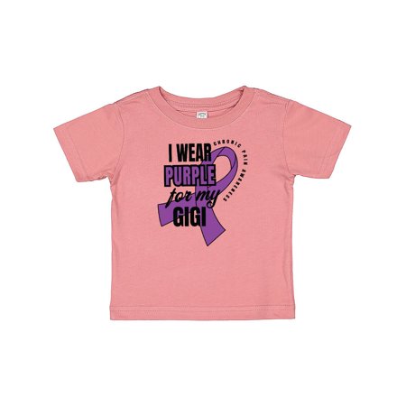 Inktastic Chronic Pain I Wear Purple For My Gigi Gift Baby Boy or Baby Girl T-Shirt
Inktastic Chronic Pain I Wear Purple For My Gigi Gift Baby Boy or Baby Girl T-Shirt