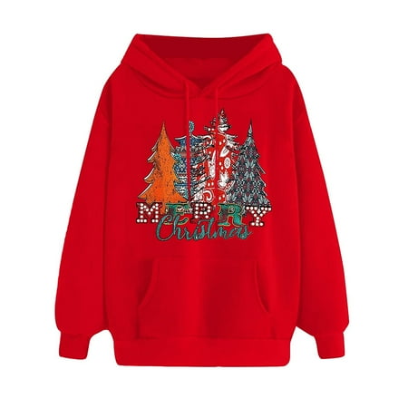 jsaierl Oversized Hooded Sweatshirt for Women Long Sleeve Christmas Tree Print Top Workout Crewneck Sweatshirt Dressy Casual Pullover Womens Fall Fashion 2022
jsaierl Oversized Hooded Sweatshirt for Women Long Sleeve Christmas Tree Print Top Workout Crewneck Sweatshirt Dressy Casual Pullover Womens Fall Fashion 2022