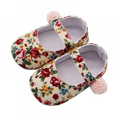 Altsales Baby Prewalker Classic Princess Girl Crib Footwear Mary Jane Flower Shoes Floral Newborn Soft Soled Anti-slip Shoes
Altsales Baby Prewalker Classic Princess Girl Crib Footwear Mary Jane Flower Shoes Floral Newborn Soft Soled Anti-slip Shoes
