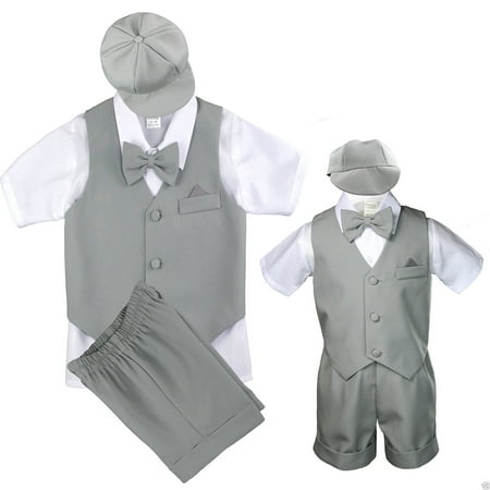 New Infant Boy & Toddler Gray Eton Vest Shorts Outfits Gray S M L XL 2T 3T 4T
New Infant Boy & Toddler Gray Eton Vest Shorts Outfits Gray S M L XL 2T 3T 4T