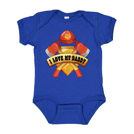 Inktastic I Love My Daddy- Firefighter Axes Badge Helmet Gift Baby Boy or Baby Girl Bodysuit
Inktastic I Love My Daddy- Firefighter Axes Badge Helmet Gift Baby Boy or Baby Girl Bodysuit