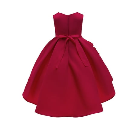 JAHH Child Gown Floral Baby Girl Sleeveless Princess Bridesmaid Pageant Gown Birthday Party Wedding Dress for Bowknot Flower Dresses Pageant Partys Wedding(2-3 Years Red)
JAHH Child Gown Floral Baby Girl Sleeveless Princess Bridesmaid Pageant Gown Birthday Party Wedding Dress for Bowknot Flower Dresses Pageant Partys Wedding(2-3 Years Red)