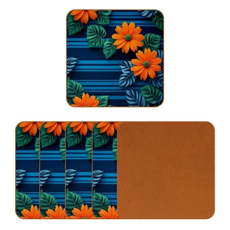 YZUOUZY Home Decor Table Decor 6 Pcs Square Cool Coasters Hibiscus Monstera Flowers
YZUOUZY Home Decor Table Decor 6 Pcs Square Cool Coasters Hibiscus Monstera Flowers