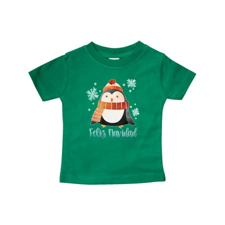 Inktastic Feliz Navidad Cute Winter Penguin in Hat and Scarf Gift Baby Boy or Baby Girl T-Shirt
Inktastic Feliz Navidad Cute Winter Penguin in Hat and Scarf Gift Baby Boy or Baby Girl T-Shirt