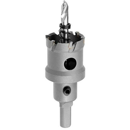 32mm TCT Hole Saw 1-1/4 Cutting Diameter Tungsten Carbide Tipped Hole Cutter Opener for Stainless Steel Metal Plate Aluminum
32mm TCT Hole Saw 1-1/4 Cutting Diameter Tungsten Carbide Tipped Hole Cutter Opener for Stainless Steel Metal Plate Aluminum