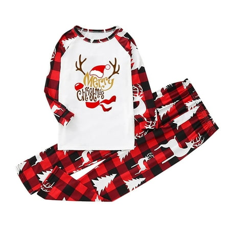 Honeeladyy Parent-child Warm Christmas Set Printed Home Wear Pajamas Two-piece Kid Set Red Clearance under 10$
Honeeladyy Parent-child Warm Christmas Set Printed Home Wear Pajamas Two-piece Kid Set Red Clearance under 10$