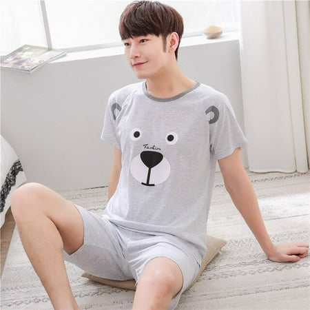 QWZNDZGR Summer Cotton Two Piece Set Short Sleeved Men s Pajamas set Sleep&Lounge Sexy Sleepwear Suit Pijama Casual Plus XXXXL Homewear
QWZNDZGR Summer Cotton Two Piece Set Short Sleeved Men s Pajamas set Sleep&Lounge Sexy Sleepwear Suit Pijama Casual Plus XXXXL Homewear