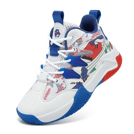 Engtoy Boys High Top Sneakers Basketball Shoes Breathable Lightweight Running Shoes for Kids Fashion School Shoes Little/Big Kids
Engtoy Boys High Top Sneakers Basketball Shoes Breathable Lightweight Running Shoes for Kids Fashion School Shoes Little/Big Kids