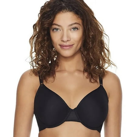 WARNER S Black No Side Effects Lightweight Contour Bra US 34B UK 34B NWOT