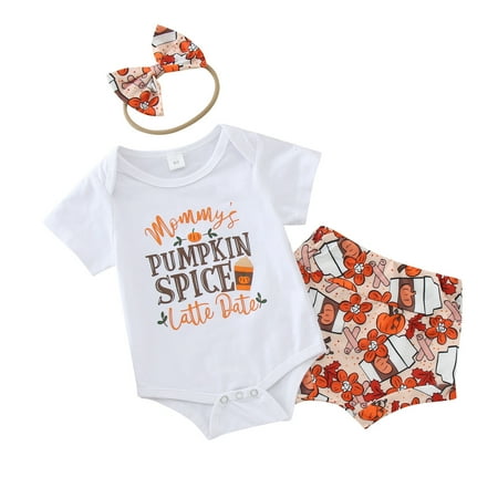 LBECLEY Medium Girl Clothes Kids Toddler Baby Girls Autumn Print Cotton Short Sleeve Short Pants Romper Tops Shorts Set Outfits Clothes New Born Baby Girl Winter Orange 70
LBECLEY Medium Girl Clothes Kids Toddler Baby Girls Autumn Print Cotton Short Sleeve Short Pants Romper Tops Shorts Set Outfits Clothes New Born Baby Girl Winter Orange 70