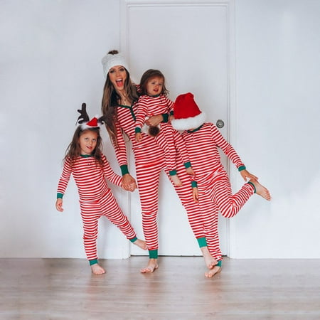 MERSARIPHY Parent-Child Striped Nightclothes Christmas Pajamas Kid Adult Baby Family Top Sleeping Jogger Trousers
MERSARIPHY Parent-Child Striped Nightclothes Christmas Pajamas Kid Adult Baby Family Top Sleeping Jogger Trousers