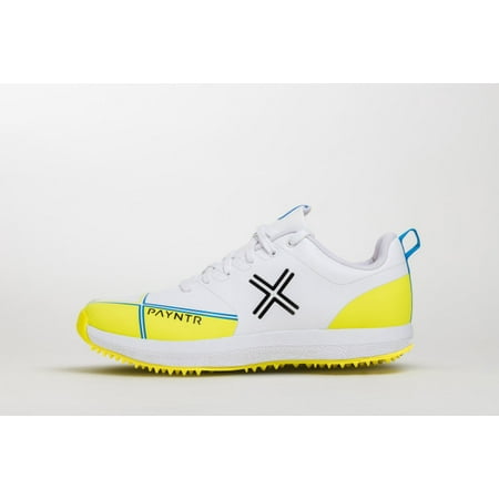 Payntr X Batting Pimple (White & Yellow) Cricket Shoes - 2021