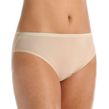Women s Shadowline 11005 Spandex Hipster Panty (Nude L)