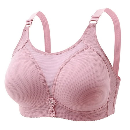 YYDGH Women s Plus Size Wireless Bra Clearance Comfort Full-Coverage T-Shirt Bra Pink L
YYDGH Women s Plus Size Wireless Bra Clearance Comfort Full-Coverage T-Shirt Bra Pink L