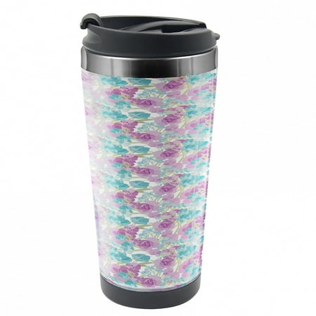 Pastel Travel Mug Little Petals and Peonies Steel Thermal Cup 16 oz by Ambesonne
Pastel Travel Mug Little Petals and Peonies Steel Thermal Cup 16 oz by Ambesonne