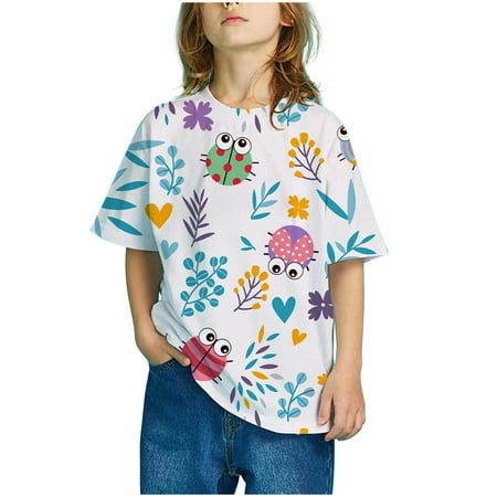 AURIGATE Toddler Boys Summer Short Sleeve Cartoon Animal Casual T-Shirt Dinosaur Tops Tee Kids Clothes
AURIGATE Toddler Boys Summer Short Sleeve Cartoon Animal Casual T-Shirt Dinosaur Tops Tee Kids Clothes