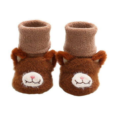 Infant Newborn Baby Slipper Socks with Grips Soft Crew Socks with 3D Animal Heads for Boys and Girls 0-3T
Infant Newborn Baby Slipper Socks with Grips Soft Crew Socks with 3D Animal Heads for Boys and Girls 0-3T