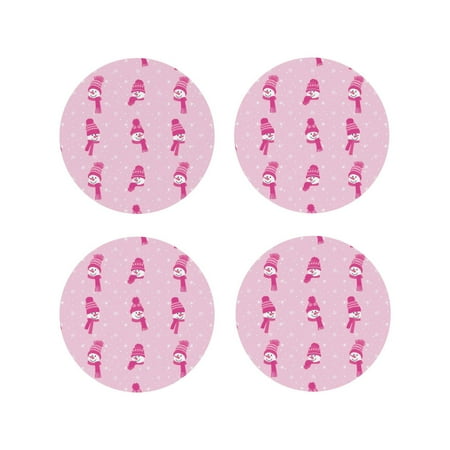 Kdxio Pink Scarf Snowman Funny Coasters 4 Pcs Leather Coasters Housewarming Gifts Protect Furniture from Water Marks Scratch and Damage
Kdxio Pink Scarf Snowman Funny Coasters 4 Pcs Leather Coasters Housewarming Gifts Protect Furniture from Water Marks Scratch and Damage